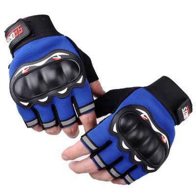 Outdoor Motorcycle Protection Half Gloves