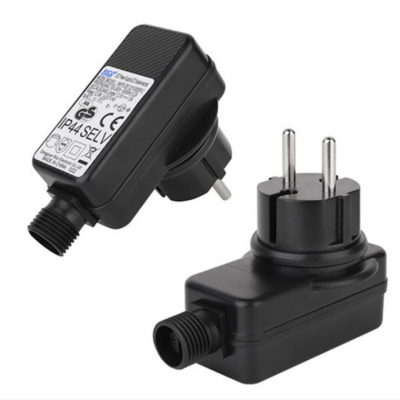 Wholesale Customized 12W EU IP44 Power Adapter Portable Electronic Product Power Adapter