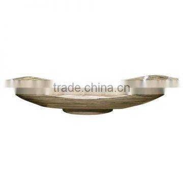 High quality best selling eco friendly Natural Bamboo Boat Bowl from Viet Nam