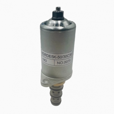 Excavator accessories hydraulic pump solenoid valve proportional solenoid valve KDRDE5K-50/30C30-143
