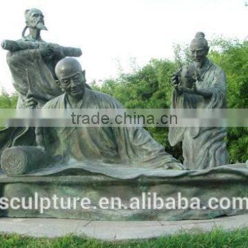2016 New Outdoor Bronze Sculpture For Outdoor/Garden Decoration Statues Monument Meaningful Figure Sculpture photo-4