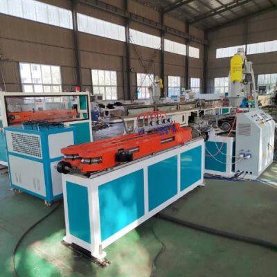 Plastic PP/PE/PVC Single Wall Corrugated Pipe/Double Wall Corrugated Pipe Extrusion Line photo-5