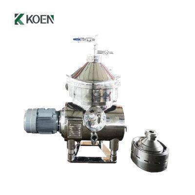 Дисковый центрифугальный сепаратор для микроводорослей с большой емкостью