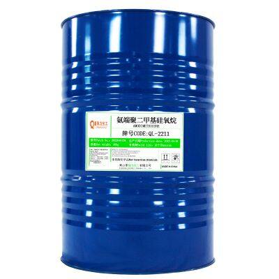 Manufacturer Supplies Modified Amino-terminated Polydimethylsiloxane in Stock Amino-terminated Silicone Oil for Textile Softening photo-5