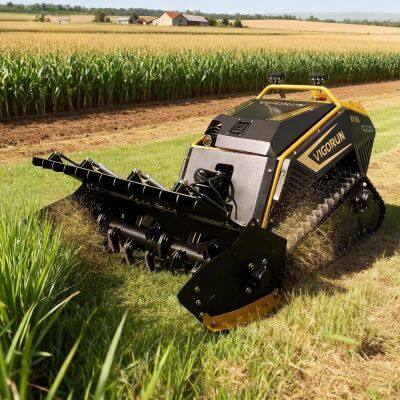Vigorun Tech MTSK1000 Tank Mower Versatile Power Platform Remote Control Wireless Remote Control Lawn Mower photo-2