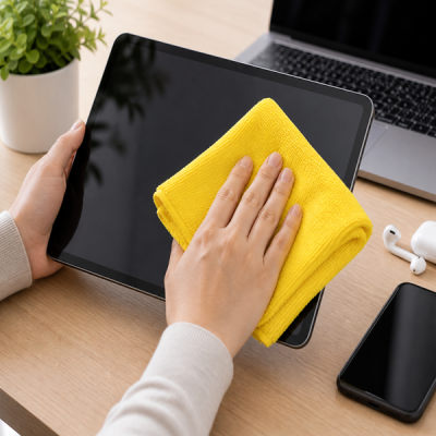 Microfiber Screen Cleaning Cloth for IPad, Tablet and Laptop, Lint-Free