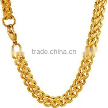 Gold Ip Plating Stainless Steel Franco Chains, Different Style Chains Wholesale 14k Gold Chain