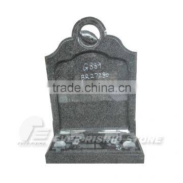 China G654 Dark Grey Granite Headstones
