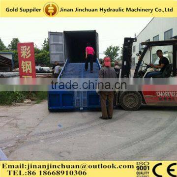 container load ramp for forklift