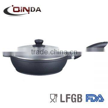 Die-cast aliminum non-stick deep gas grill pan