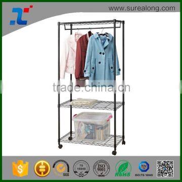 Easy to assemble Steel Chrome metal shelving