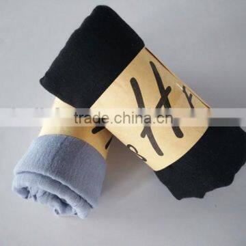 Wholesale Fall Winter Solid Color Cotton Viscose Fashion Ladies Plain Shawl Scarf