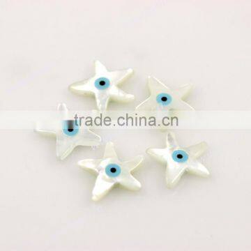 Hot Sale Nature White Sea Star Shape Mother of Pearl MOP Shell Eyes With Factory Price photo-6