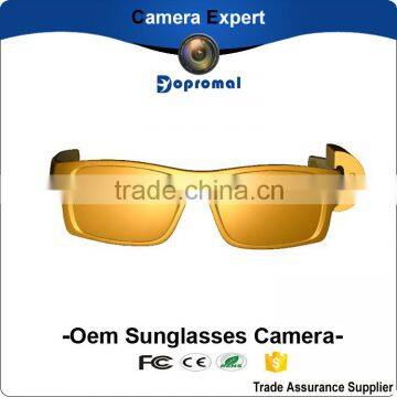 Hot sale 1080P hd sunglasses camera with remote control