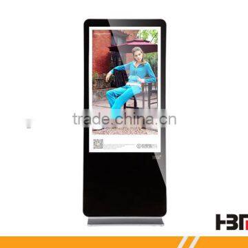 hot sale lcd player windows os kiosk 55 inch floor standing media player