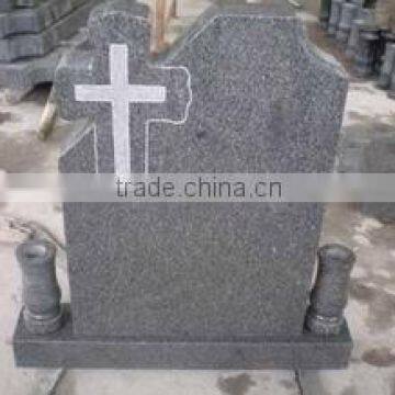 grey granite natural stone headstones