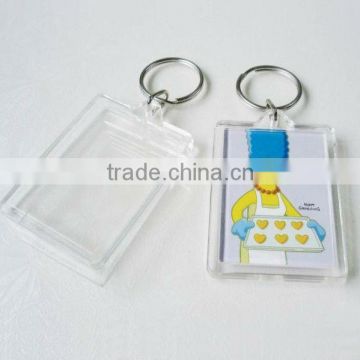 Photo frame acrylic keychain