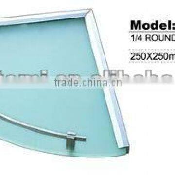 ROUND GLASS SHELF