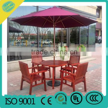 Outdoor Leisure Chair, Wooden leisure bench Table Combination