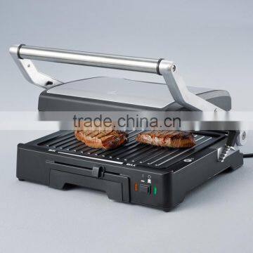 CE GS ROHS 4 SLICE DETACHABLE CONCACT PRESS PANINI GRILL MAKER photo-3