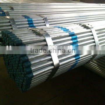 ERW hot dipped galvanized steel pipe