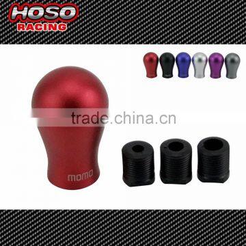 momo aluminum universal dull polish water drop gear shift knob