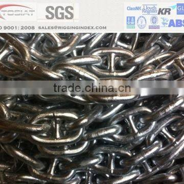 alloy steel galvanized stud anchor chain