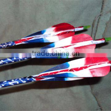 Arrow Feather And Feather Gateway With Three Color For Archery Arrow photo-4