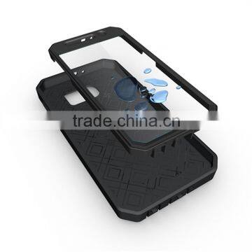 Premium Armored Tank Style Case Combo PC+TPU Kickstand Mobile Back Cover Case For Samsung Galaxy S6 With Screen Protector photo-3