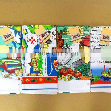 Factory Direct printed tea towel with New Style
