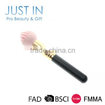 Pink Head Makeup Sponge Brush For Beauty