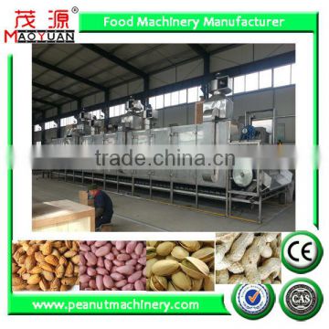 Continuous peanut roasting machine/Automatic almond roaster