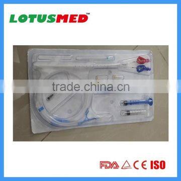 Hot sale Double lumen Hemodialysis Catheter Kit