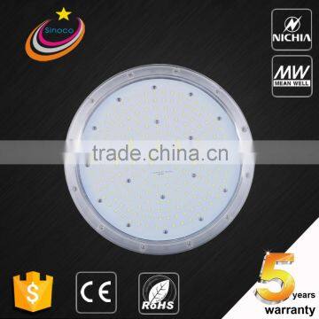 5 Year Warrant CE RoHS Certified Nichia 200w Ufo Led High Bay Warehouses With Motion Sensor photo-3