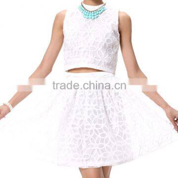 Customized Two Pieces Casual A-lines Girl Suits Skirts Quality Choice photo-2