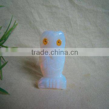 owl crafts made with jade