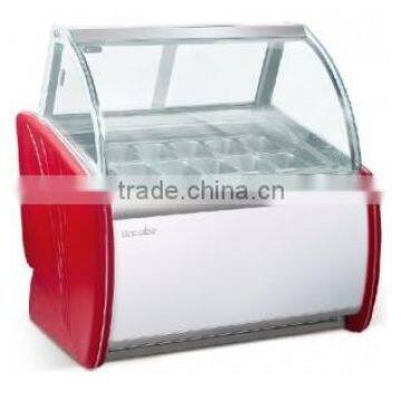 ice cream display freezer with CE