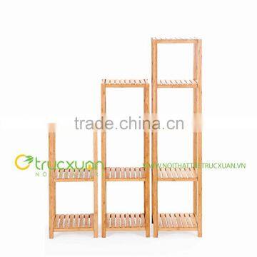 New design hot selling Truc Xuan bamboo shelf from Vietnam