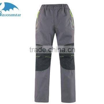 The Boy's Outdoor Leisure Pants of Quick-drying Wind Proof Antistatic