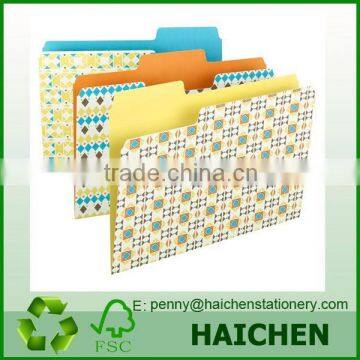 hot sales fation printing manila folders