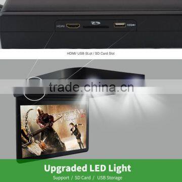 13.3inch Car Roof Mount Dvd Player Car Tft Lcd Roof Mounted Monitor tv Usb photo-4