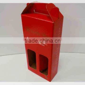 Offset printing wine box