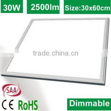 2014 hot sell high quality professional factory led panel 30x30 30W 2500lm with CE ROHS SAA