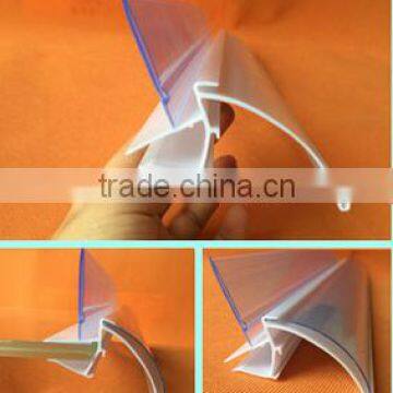 PVC Price Tags Extruder / PVC Price Holder Profile Extruder