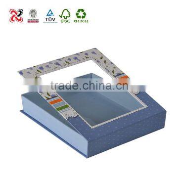 Book Shaped Transparent Gift Box With Lid