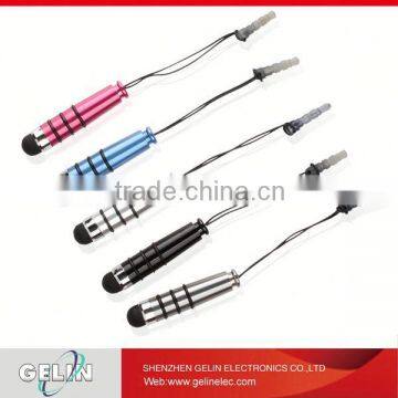 3.5mm headphone jacks high quality stylus touch pen