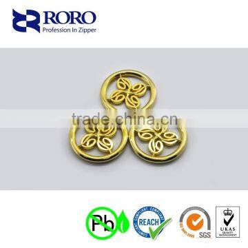 RORO14120907 Gold Round Tag for Bag and Luggage photo-2
