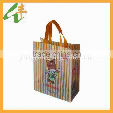 2014 high quality animal printed plastic shopping bag