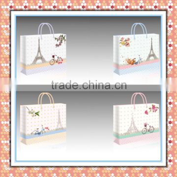 hot new products for 2015 tower shaped shopping&gift cute paper bag