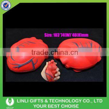 Custom Heart Shaped PU Foam Ball